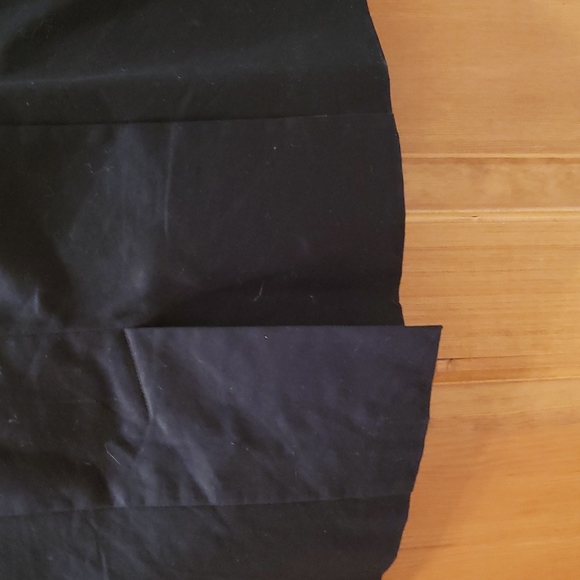 LITTLE BLACK DRESS! STRAPLESS & taylored with inner elastic support Sz 10 - Picture 8 of 9